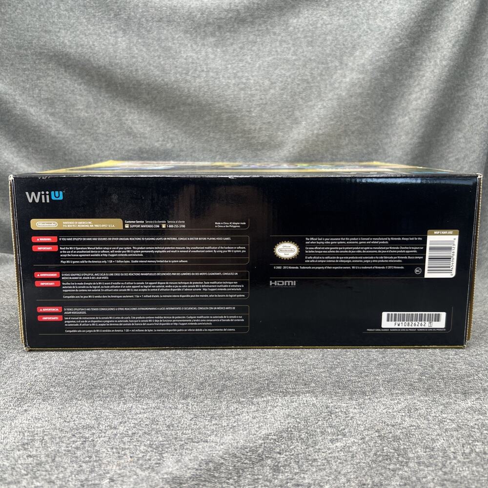 Nintendo Wii U Zelda Wind Waker HD Replacement BOX ONLY 32GB Deluxe Set - Picture 9 of 16